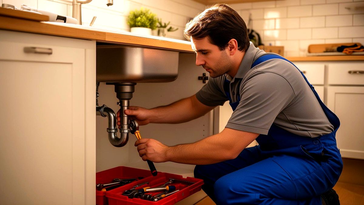 Accurate Plumbing on the job