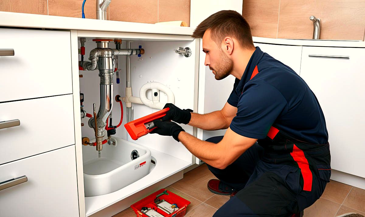 Accurate Plumbing at work